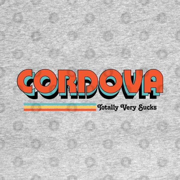 Cordova - Totally Very Sucks by Vansa Design